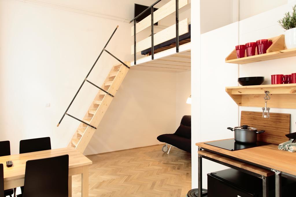 Maverick Apartments Boedapest Kamer foto